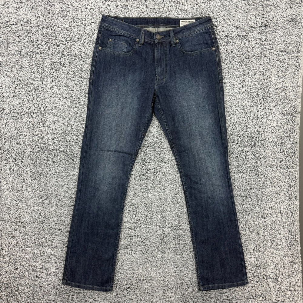 Buffalo David Bitton Men's Indigo Straight Jeans